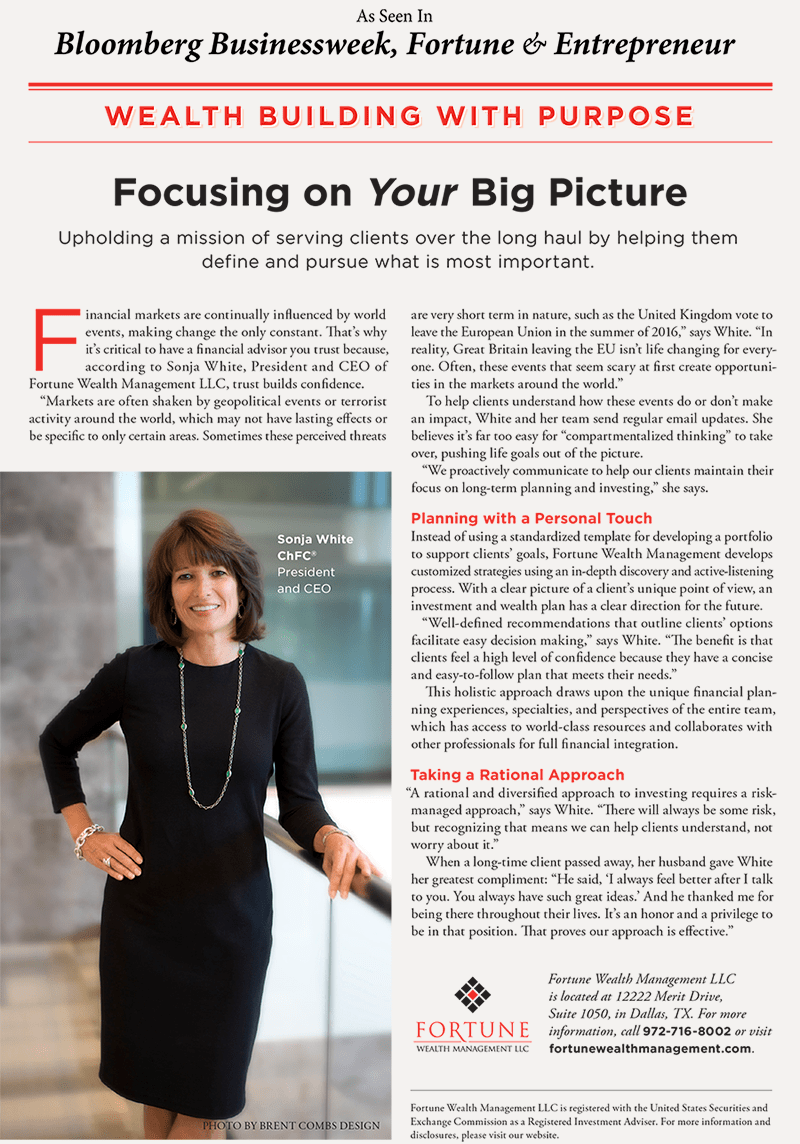 Focusing on Your Big Picture Article